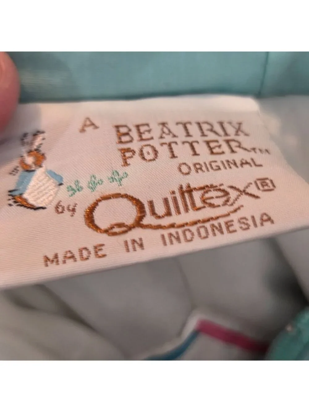 Vintage Snowsuit Beatrix Potter Peter Rabbit Baby Bunting Winter Suit 6 Months